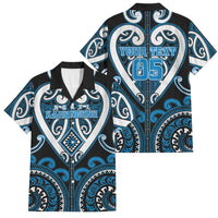 Custom Aotearoa Ngati Kahungunu Family Matching Long Sleeve Bodycon Dress and Hawaiian Shirt Maori Tribal Pattern