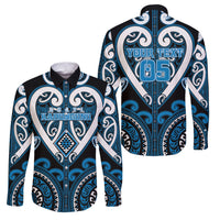 Custom Aotearoa Ngati Kahungunu Family Matching Puletasi and Hawaiian Shirt Maori Tribal Pattern