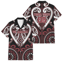 Custom Aotearoa Te Arawa Family Matching Puletasi and Hawaiian Shirt Maori Tribal Pattern
