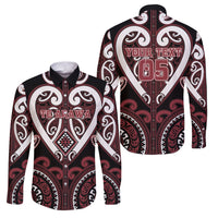 Custom Aotearoa Te Arawa Family Matching Summer Maxi Dress and Hawaiian Shirt Maori Tribal Pattern