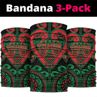 Aotearoa Ngai Tuhoe Neck Gaiter Maori Tribal Pattern