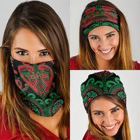 Aotearoa Ngai Tuhoe Neck Gaiter Maori Tribal Pattern