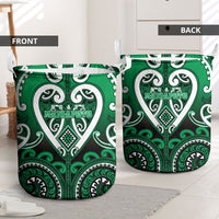 Aotearoa Ngati Maniapoto Laundry Basket Maori Tribal Pattern