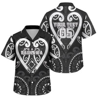 Custom Aotearoa Ngati Raukawa Family Matching Long Sleeve Bodycon Dress and Hawaiian Shirt Maori Tribal Pattern