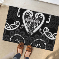 Aotearoa Ngati Raukawa Rubber Doormat Maori Tribal Pattern