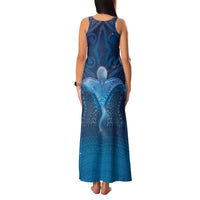 Polynesia Manta Ray Family Matching Tank Maxi Dress and Hawaiian Shirt Let's The Sea Set You Free LT05 - Polynesian Pride