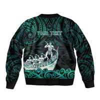 Personalised New Zealand Waka Racing Bomber Jacket Maori Warriors LT05 - Polynesian Pride
