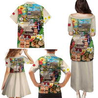 Samoa Culture Family Matching Puletasi and Hawaiian Shirt Embracing The Spirit LT05 - Polynesian Pride
