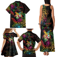 Hawaii Pride Family Matching Tank Maxi Dress and Hawaiian Shirt Aloha Is Aloha LT05 - Polynesian Pride