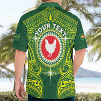 Personalized American Samoa Manua Cession Day Hawaiian Shirt Up Up The Moa