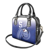 Samoana High School Shoulder Handbag Polynesian Tribal Shark