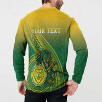 Personalized Leone High School Button Sweatshirt Leone Lion