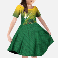 Personalized Leone High School Family Matching Off Shoulder Maxi Dress and Hawaiian Shirt Leone Lion