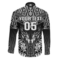 Custom New Zealand Fishing Family Matching Tank Maxi Dress and Hawaiian Shirt Aotearoa Maori Koru LT05 - Polynesian Pride