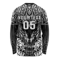 Custom New Zealand Fishing Long Sleeve Shirt Aotearoa Maori Koru LT05 - Polynesian Pride