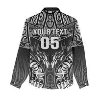 Custom New Zealand Fishing Women Casual Shirt Aotearoa Maori Koru - Polynesian Pride