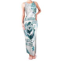 New Zealand Aotearoa Hari Ra Mama Family Matching Tank Maxi Dress and Hawaiian Shirt A Mother's Love Is Like No Otter LT05 Mom's Dress White - Polynesian Pride