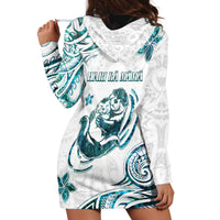 New Zealand Aotearoa Hari Ra Mama Hoodie Dress A Mother's Love Is Like No Otter LT05 - Polynesian Pride