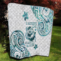 New Zealand Aotearoa Hari Ra Mama Quilt A Mother's Love Is Like No Otter LT05 - Polynesian Pride