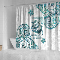 New Zealand Aotearoa Hari Ra Mama Shower Curtain A Mother's Love Is Like No Otter LT05 - Polynesian Pride