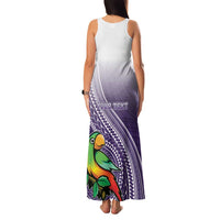Personalized Manua High School Family Matching Tank Maxi Dress and Hawaiian Shirt Polynesian Tribal Pattern LT05 - Polynesian Pride