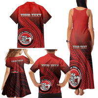 Personalized Fagaitua High School Family Matching Tank Maxi Dress and Hawaiian Shirt Polynesian Tribal Pattern LT05 - Polynesian Pride