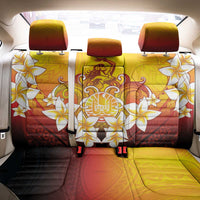 Tahiti Heiva Festival Back Car Seat Cover Tahitian Vahine Plumeria Flowers LT05 - Polynesian Pride