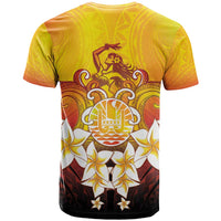 Tahiti Heiva Festival T Shirt Tahitian Vahine Plumeria Flowers LT05 - Polynesian Pride