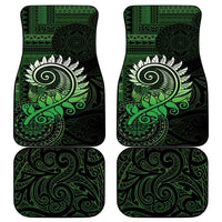 New Zealand Maori Koru Fern Car Mats Spiral Polynesian Style Green LT05 - Polynesian Pride