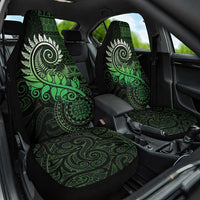 New Zealand Maori Koru Fern Car Seat Cover Spiral Polynesian Style Green LT05 One Size Green - Polynesian Pride