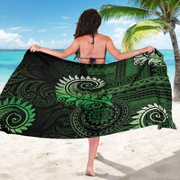 New Zealand Maori Koru Fern Sarong Spiral Polynesian Style Green LT05 - Polynesian Pride