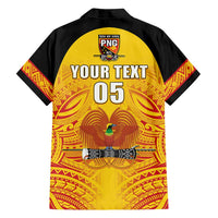 Papua New Guinea Rugby Custom Family Matching Tank Maxi Dress and Hawaiian Shirt Kumul Pride Go Champions LT05 - Polynesian Pride