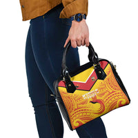 Papua New Guinea Rugby Shoulder Handbag Kumul Pride Go Champions