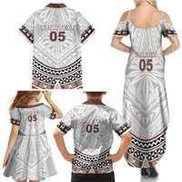 Fiji Rugby Custom Family Matching Summer Maxi Dress and Hawaiian Shirt Fijian Bati Go Champions LT05 - Polynesian Pride