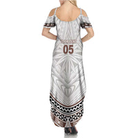 Fiji Rugby Custom Family Matching Summer Maxi Dress and Hawaiian Shirt Fijian Bati Go Champions LT05 - Polynesian Pride