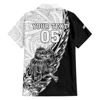 New Zealand Kiwi Rugby Custom Family Matching Tank Maxi Dress and Hawaiian Shirt Go Champions Maori Pattern LT05 - Polynesian Pride