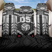 Custom Polynesia Beach Volleyball Back Car Seat Cover Polynesian Tribal Pattern - Polynesian Pride