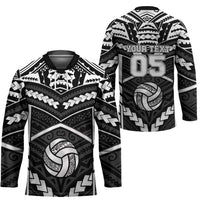 Custom Polynesia Beach Volleyball Hockey Jersey Polynesian Tribal Pattern - Polynesian Pride