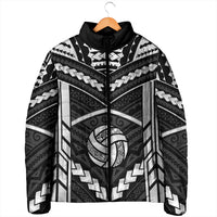 Custom Polynesia Beach Volleyball Padded Jacket Polynesian Tribal Pattern - Polynesian Pride