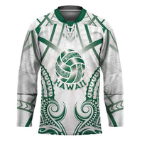 Custom Hawaii Volleyball Hockey Jersey Polynesian Pattern - Polynesian Pride