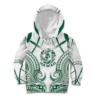 Custom Hawaii Volleyball Kid Hoodie Polynesian Pattern - Polynesian Pride