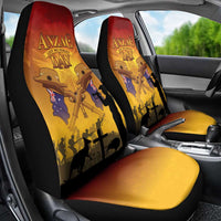 ANZAC Day Car Seat Cover Australia And New Zealand Slouch Hats LT05 - Polynesian Pride