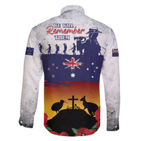 New Zealand And Australia ANZAC Last Post Family Matching Off The Shoulder Long Sleeve Dress and Hawaiian Shirt LT05 - Polynesian Pride
