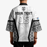 Custom Fiji 2026 Rugby Kimono Fijian Tapa Pattern