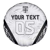 Custom Fiji 2026 Rugby Spare Tire Cover Fijian Tapa Pattern