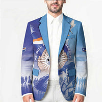 Personalised Marshall Islands Remembrance Day Blazer We Will Always Remember