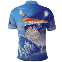 Personalised Marshall Islands Remembrance Day Polo Shirt We Will Always Remember