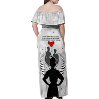 New Zealand ANZAC Day Family Matching Off Shoulder Maxi Dress and Hawaiian Shirt For The Nurse Lest We Forget LT05 - Polynesian Pride