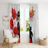 New Zealand ANZAC Day Window Curtain The Unsung Heroes Sisters of War LT05 - Polynesian Pride