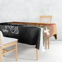 New Zealand ANZAC Rugby Tablecloth Soldier Fern With Kiwi Bird LT05 - Polynesian Pride